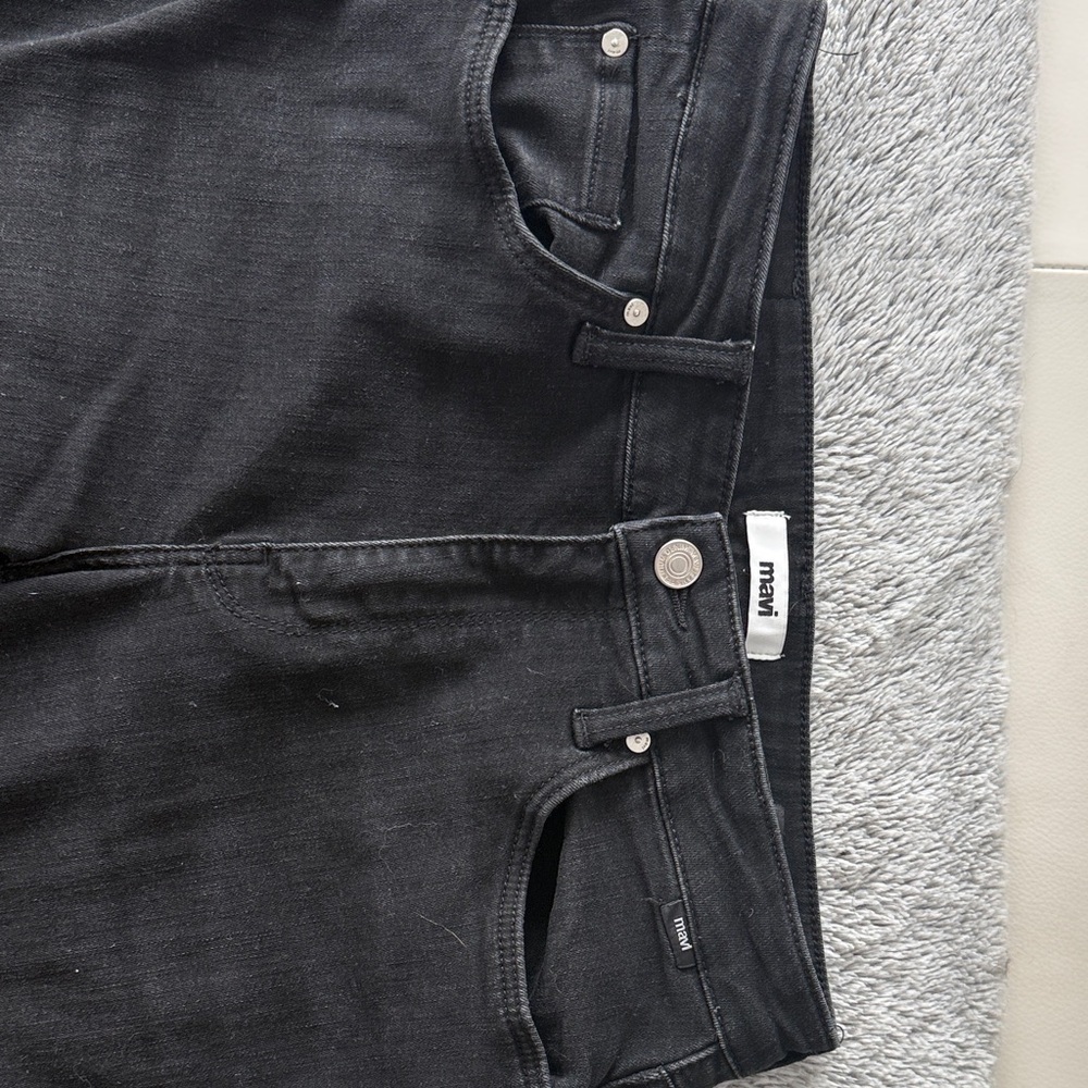 Black Mavi Kathleen Jeans - Picture 2 of 2